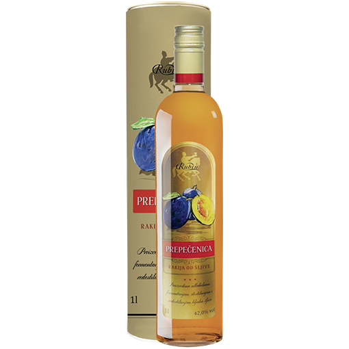 Rubin Brandy Prepecenica Plum Brandy Slivovitz