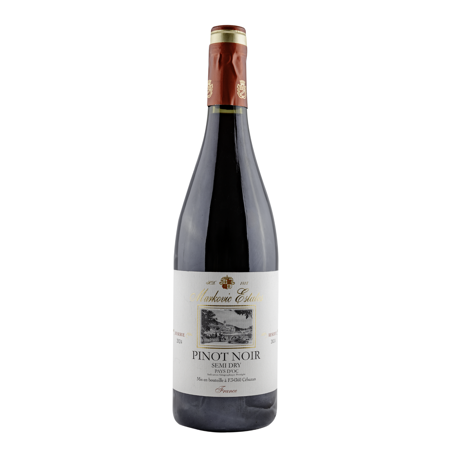 Markovic Estates Pinot Noir Semi Dry 2024