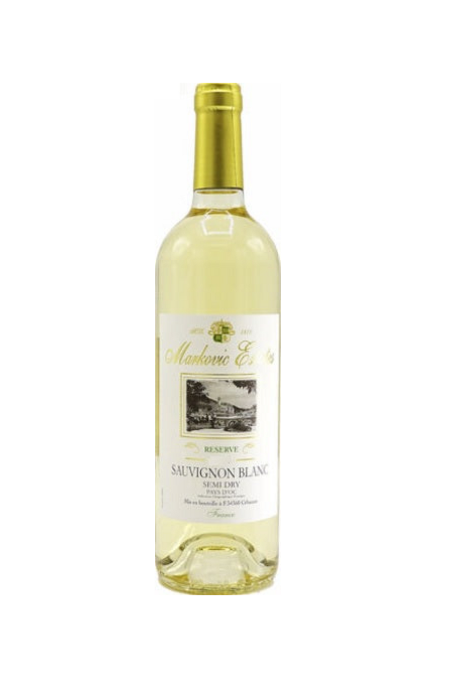 Markovic Estates Sauvignon Blanc Semi Dry 2024