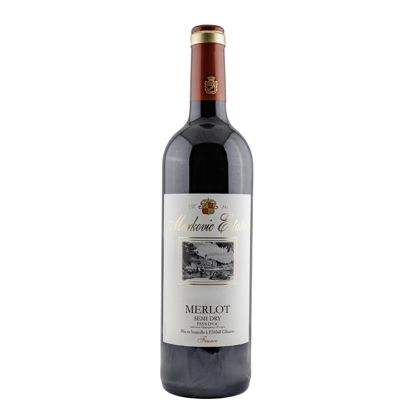 Markovic Estates Merlot Semi Dry 2023