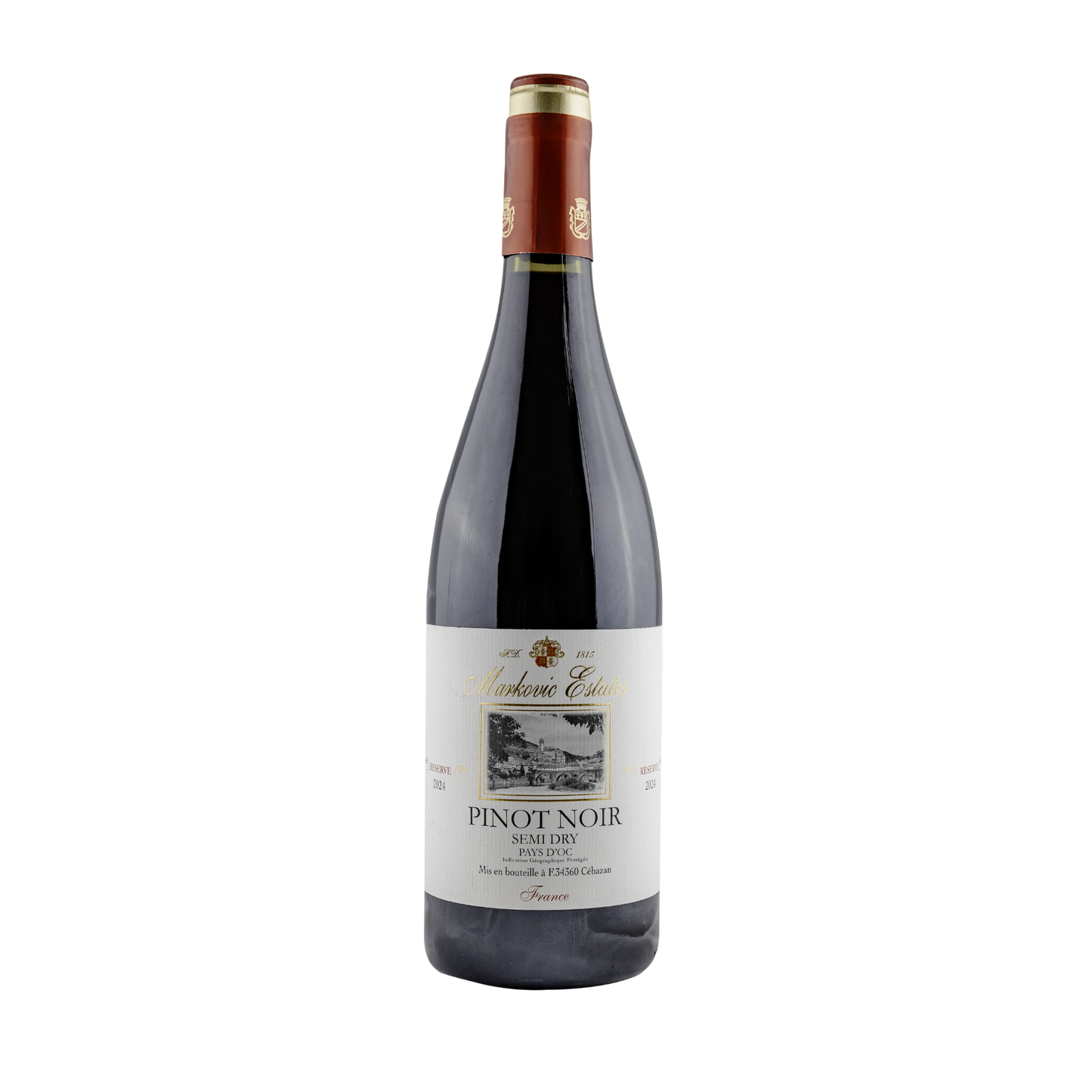 Markovic Estates Pinot Noir Semi Dry 2023
