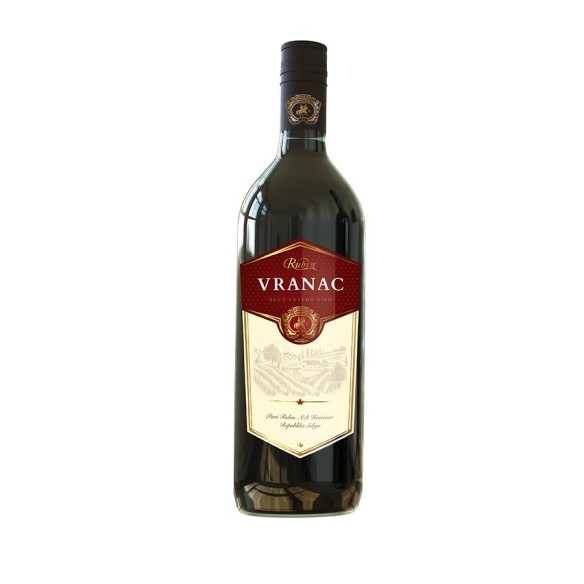 Rubin Wines Vranac Red Dry