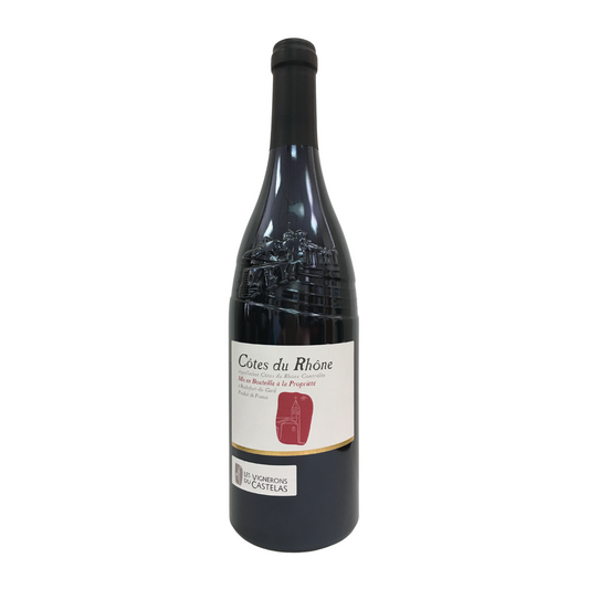 Les Vignerons Du Castelas Cotes Du Rhone Red 2022