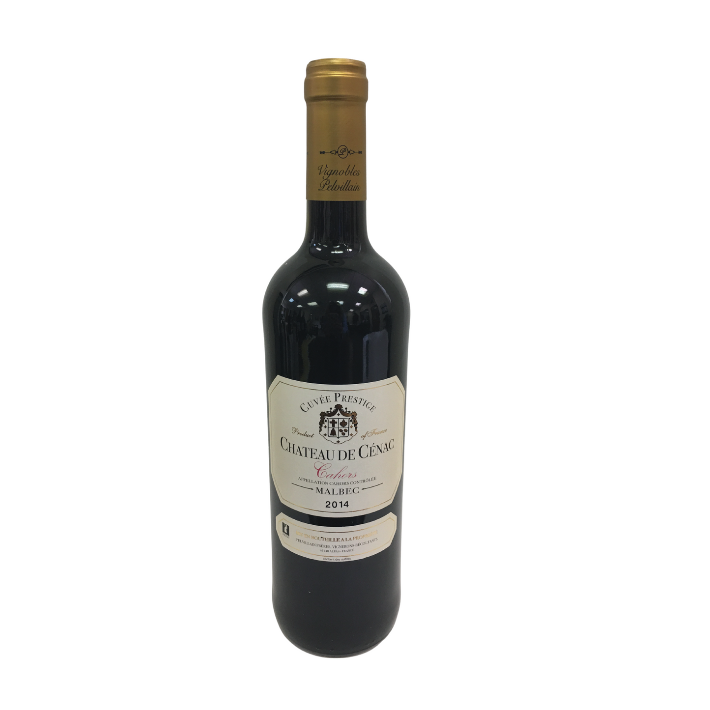 Château de Cénac Cahors Red Malbec Cuvée Prestige 2016