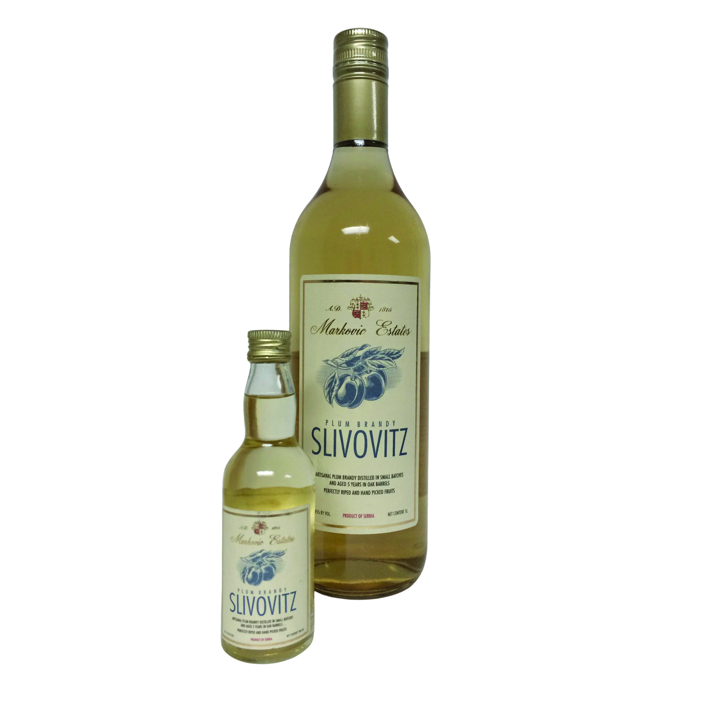 Markovic Estates Slivovitz Kosher 5 YR