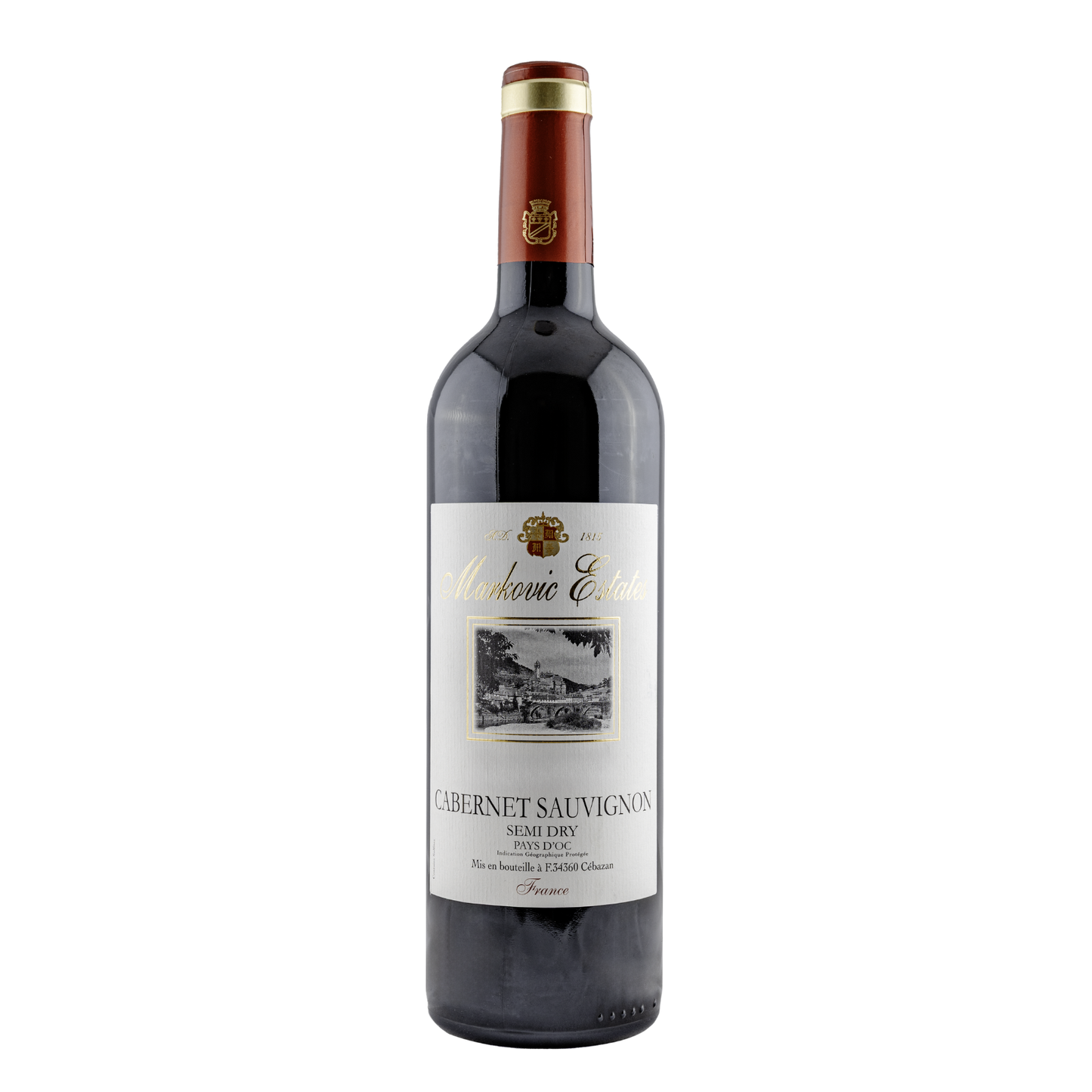 Markovic Estates Cabernet Sauvignon Semi Dry 2024