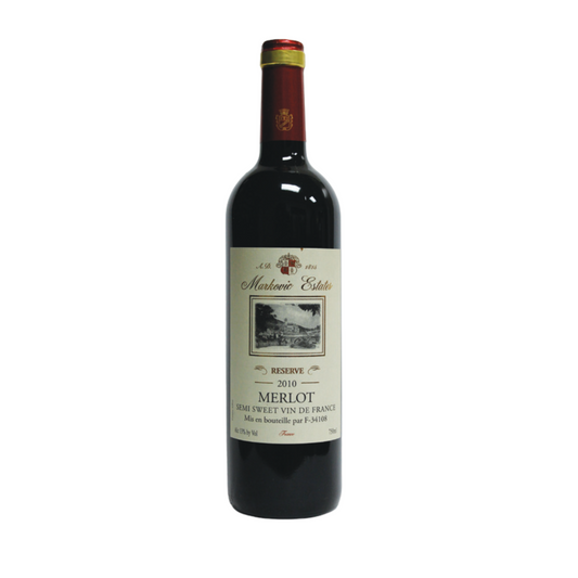 Markovic Estates Merlot Semi Sweet 2024