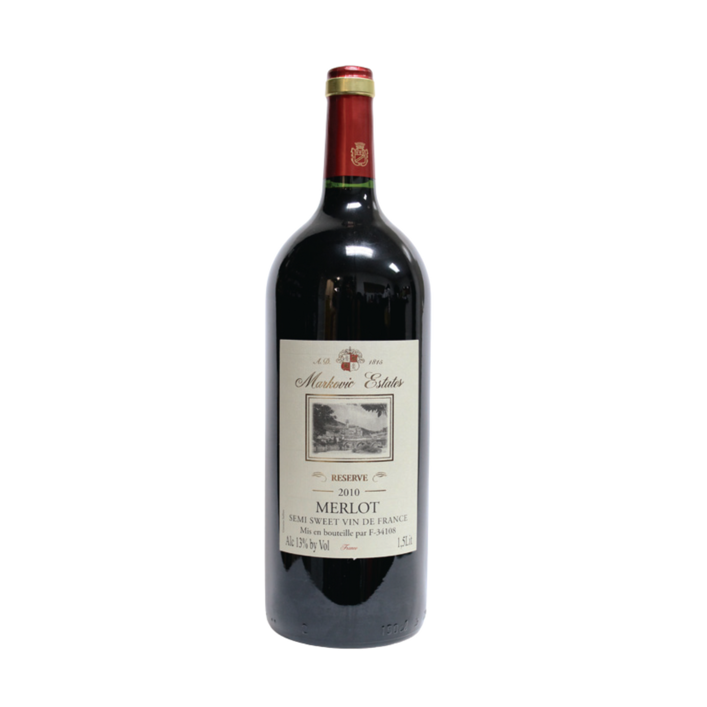 Markovic Estates Merlot Semi Sweet 2024