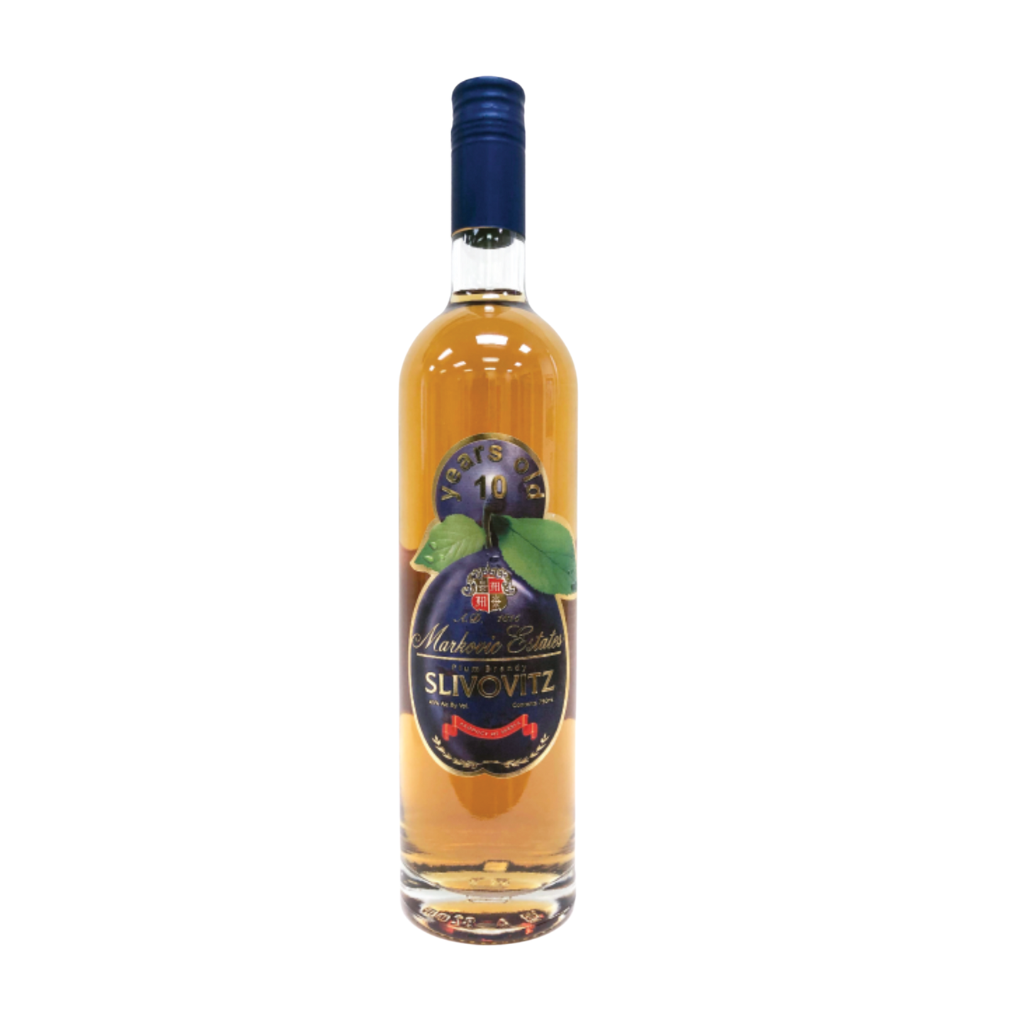 Markovic Estates Slivovitz Kosher 10 YR