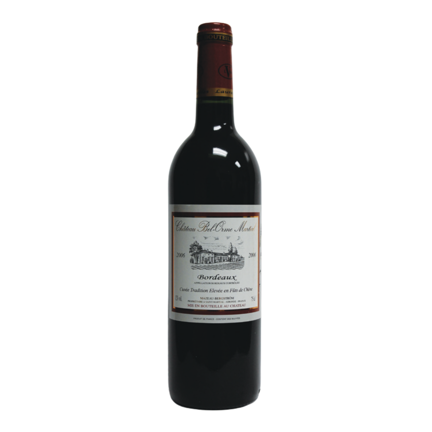 Château Bel Orme Martial Oak Aged 2019 Packed In Wood