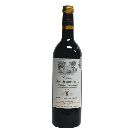 Château Des Demoiselles Cotes De Castillon Aged in Oak 2018