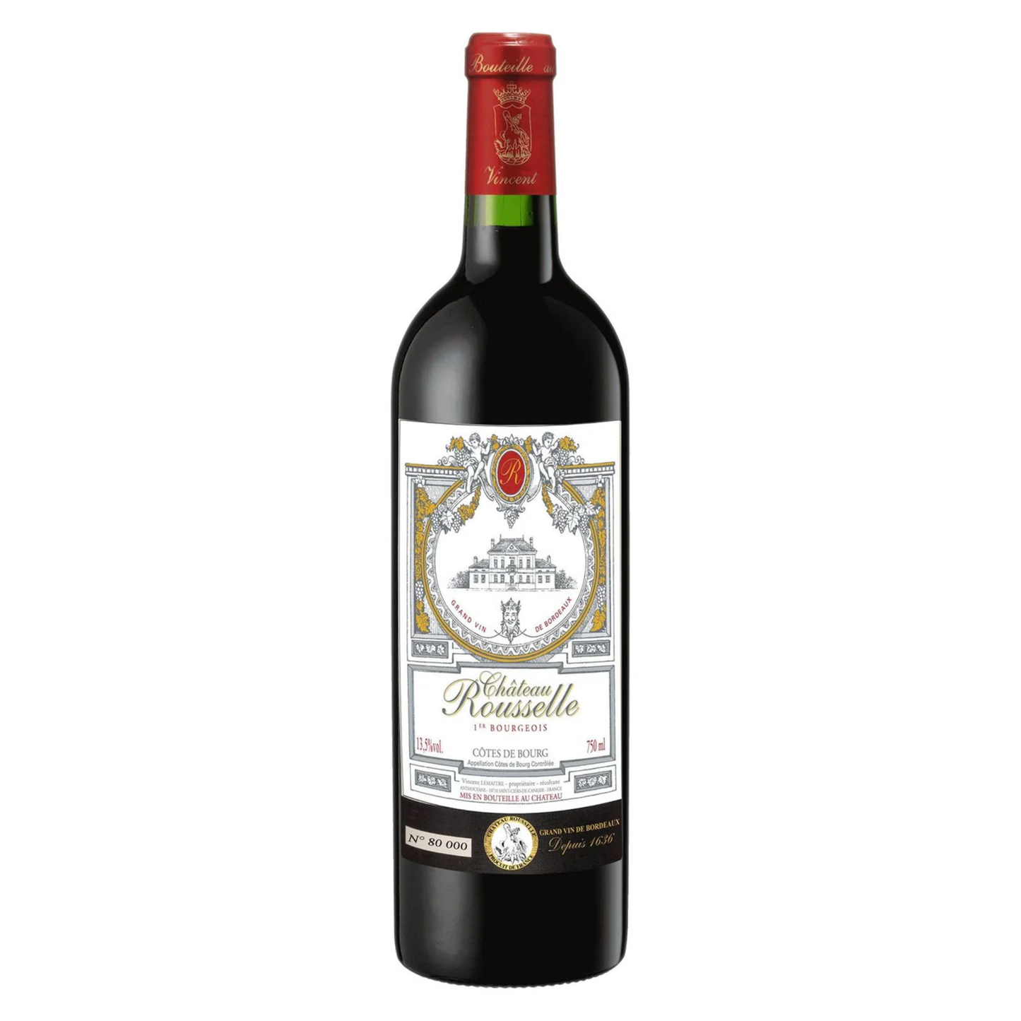 Chateau Rousselle Cotes De Bourg Cru Bourgeois 2019